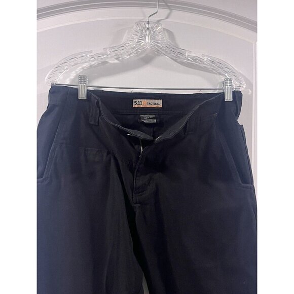 5.11 Men’s Tactical Pants 32X30 Black Uniform, Etc. Polyester/Cotton Performance - Picture 1 of 5